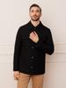 Black Wool Adrak Jacket L