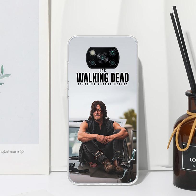 

The Walking Dead Daryl Dixon Phone Case For Xiaomi Poco X7 X6 X5 M7 M8 Pro F7 Ultra Redmi 15C 15 13C 13 12C 12 10 10C 10A Art Fu Xiaomi Poco M8