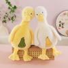 Cute Pear Big Plush Toy Children Sleeping Throw Pillow Office Decompression Ornament Company Event Gift Duck