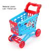 Flexible Wheel Shopping Cart Toy Detachable Colorful Shopping Cart Trolley Toy for Education