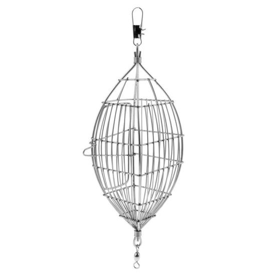 Edelstahldraht Köderwerfer Falle Käfig Karpfenangeln Feeder Tackle Tool