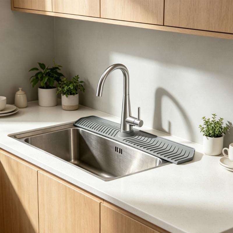 Identity Draining Rubber Bowl Base 30 divisions Length Protects Counter From Leaks And blemishes Perfect For Washing Dishes And Fruits