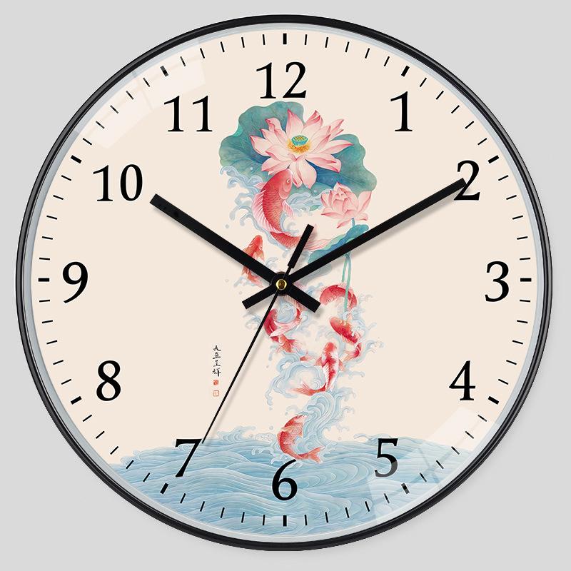 8-inch 20CM Silent Wall Clock, Creative and Fashionable, Modern Home Clock, Living Room Simple Clock