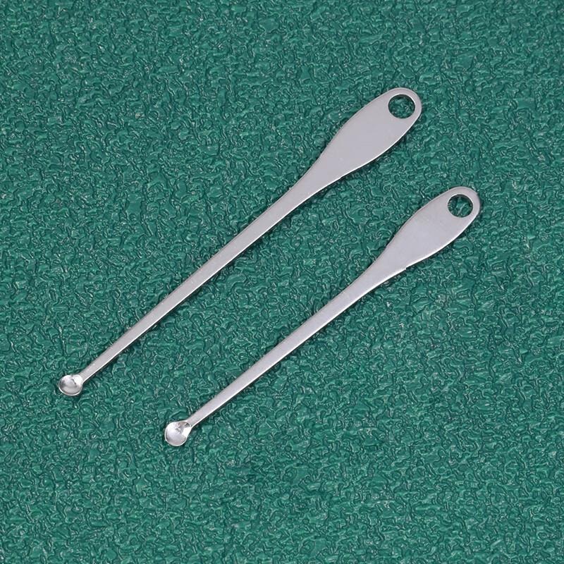 Luminous Stainless Steel Ear Spoon & Cleaner
