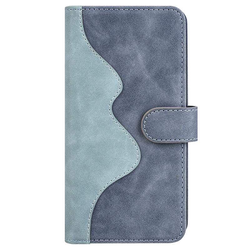 For OnePlus Nord CE4 5G/Oppo K12 Case Wallet Two-Color Splicing Leather Phone Cover