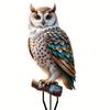 1pcs Falcon and Owl Garden Stakes - Realistic Outdoor Decoration, Suitable for Courtyard Decoration and Farm Decoration