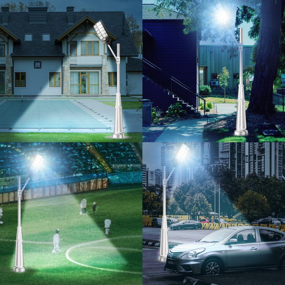 3 Pcs 300W Solar Led Light Outdoor Most Powerful Outdor Solar Lamp 1152 Light Waterproof Light Garden Street Lamp Street Garden