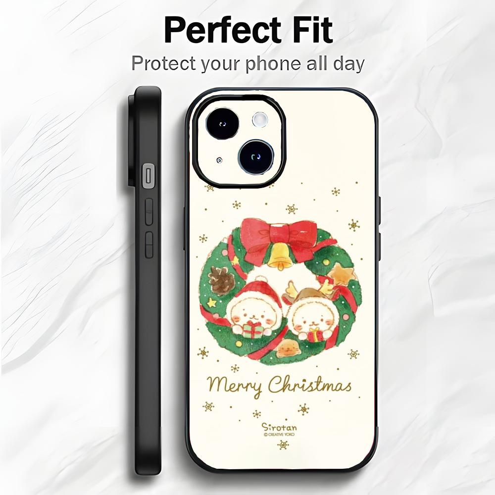 Christmas Festive Holiday Art Phone Case Phone Case Soft Packaging Lightweight For iPhone17 16 15 14 13ProMax