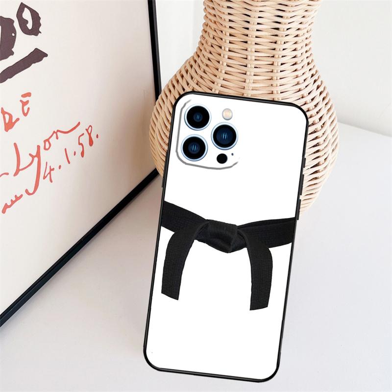 Judo BJJ Jiu Jitsu Cover Case For iPhone 14 Pro 11 16 15 Pro Max 12 13 Mini Plus XS X XR Funda