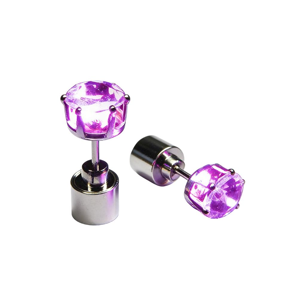 LED Leuchtende Ohrstecker 2 Stück Wiederaufladbare Blinkende Stecker für Konzerte Bars Partys Partner Accessoires mit Traditionellen Stilelementen