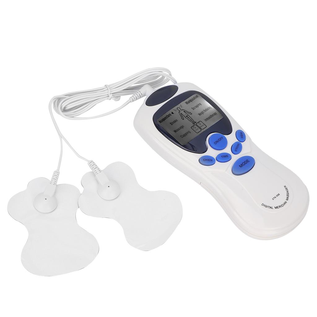 Body Massage Digital Therapy Machine Portable Electrode Shoulder Neck Muscle Stimulator