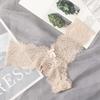 European and American Sexy Lace Lingerie Low-Waist G-String Thong Panties Temptation Breathable Intimates Underwear