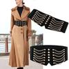 Stretchy Elastic Slimming Body Waist Belts Wide Lace Women's Cummerbunds  Versatile Dress