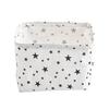 Foldable Storage Basket with Handles Waterproof Large Capacity Cotton Linen Printed