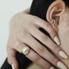 MUHWA oranger Ring