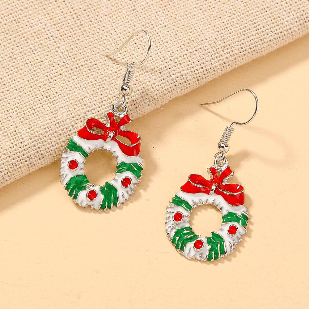 European & American Christmas Series Cute Stud Earrings - Popular and Stylish Jewelry