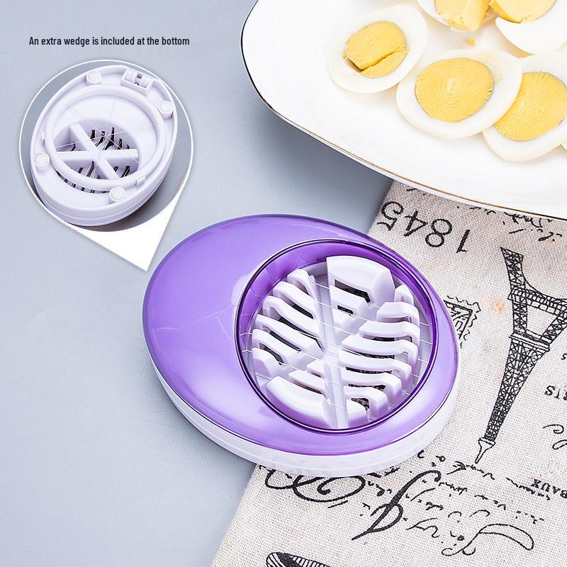 304 Stainless Steel Multi-functional Egg Slicer for Salted Duck and Century Eggs