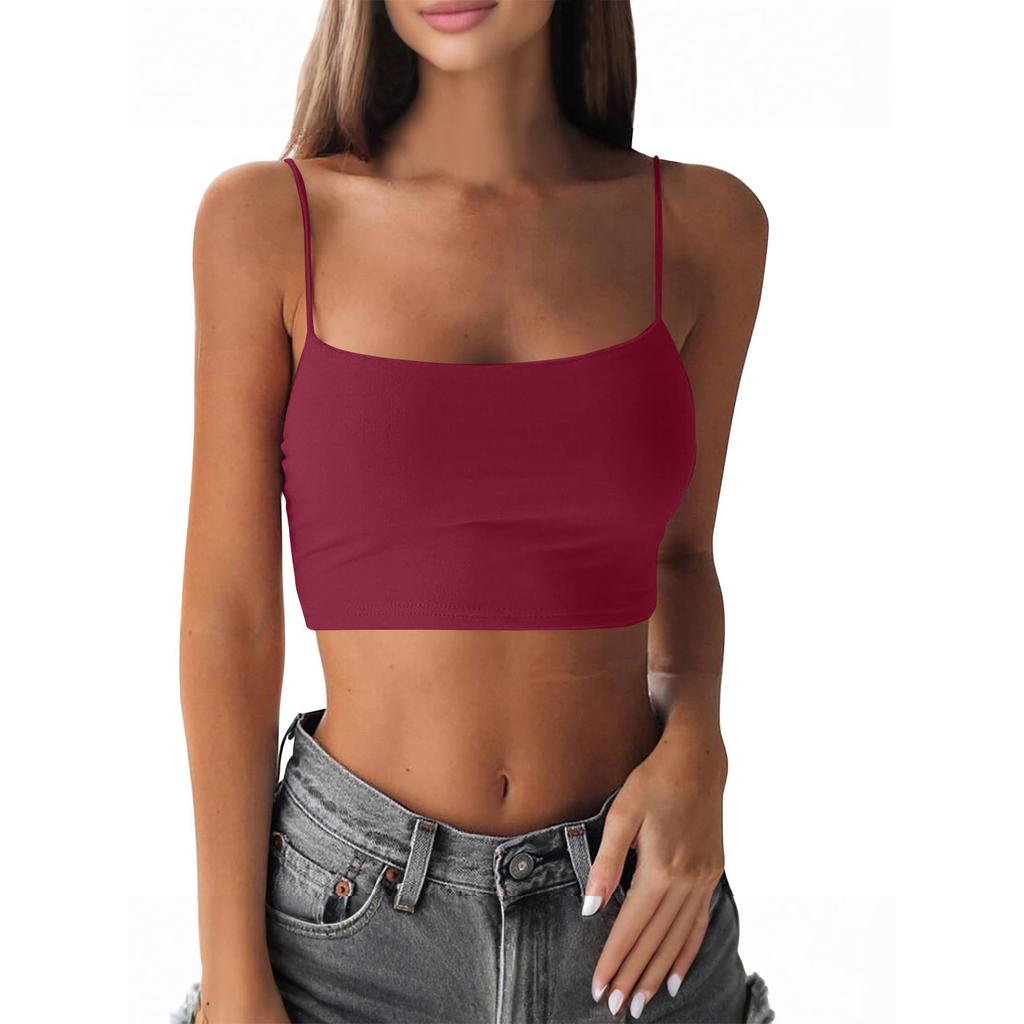 Damenmode Farbe Enganliegendes Westentop