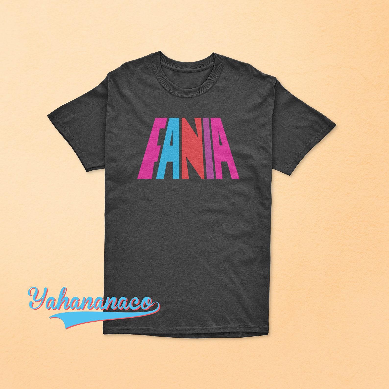 FANIA Shirt Fania Records Shirt New York Music Label Salsa Latin Black White Gildan T-Shirt M