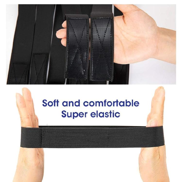 3pcs Elastic Wigs Bands Adjustable 3Pcs Comfortable Edge Bands For Wigs Wearers Hair Comb Styling Tool for Women