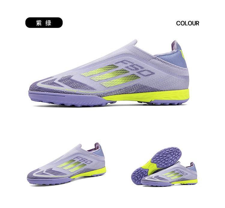 Neue Low-Top Fußballschuhe für Herren und Damen, atmungsaktiv, mit langen Stollen, gebrochenen Stollen, für Kunstrasen-Training, Fußballschuhe