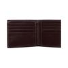 Gucci GG Supreme ceramic texture GG logo contrasting design leather wallet men's dark blue