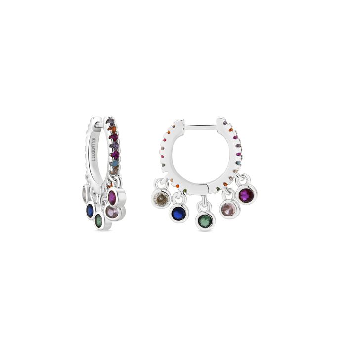 Boucles d'oreilles argentées Luxenter Yaskim