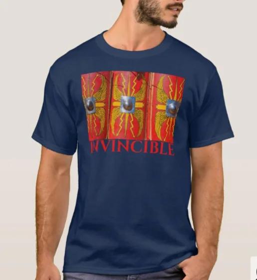 

Red Decorated Roman Empire Military Shields Scutums TShirt Summer Cotton Short Sleeve ONeck Mens T Shirt New S3XL 4XL