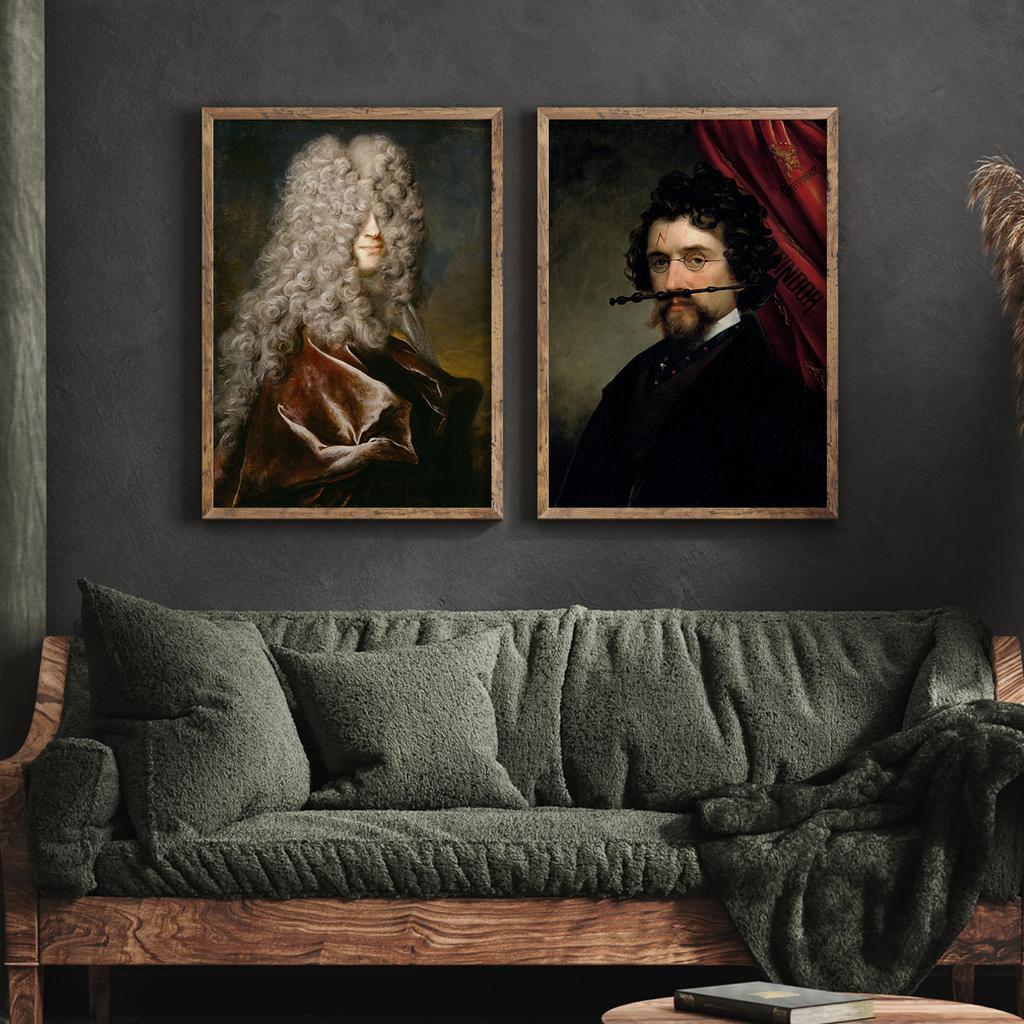 Set of Two Potter Portrait Posters