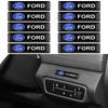 QJFO7 20/10Pc 3D Styling Car Epoxy Emblem Stickers Decor Accessories For Ford Ecosport Edge Focus Ranger Mondeo Mk4 Escape Fiesta Kuga