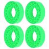 4Pcs Silicone Tire Insert Fit for SCX10 III 106x42mm Vibrant Color 1.9in Tire Foam Set Red