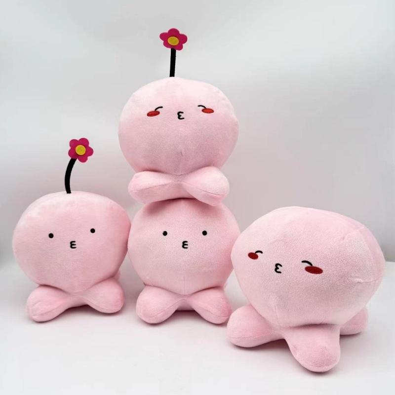 TreasuringU  New Pink Octopus Plush Toys Mini Kawaii Animals Pillow Dolls Anime Peripheral Plushie Toy Christmas Gifts