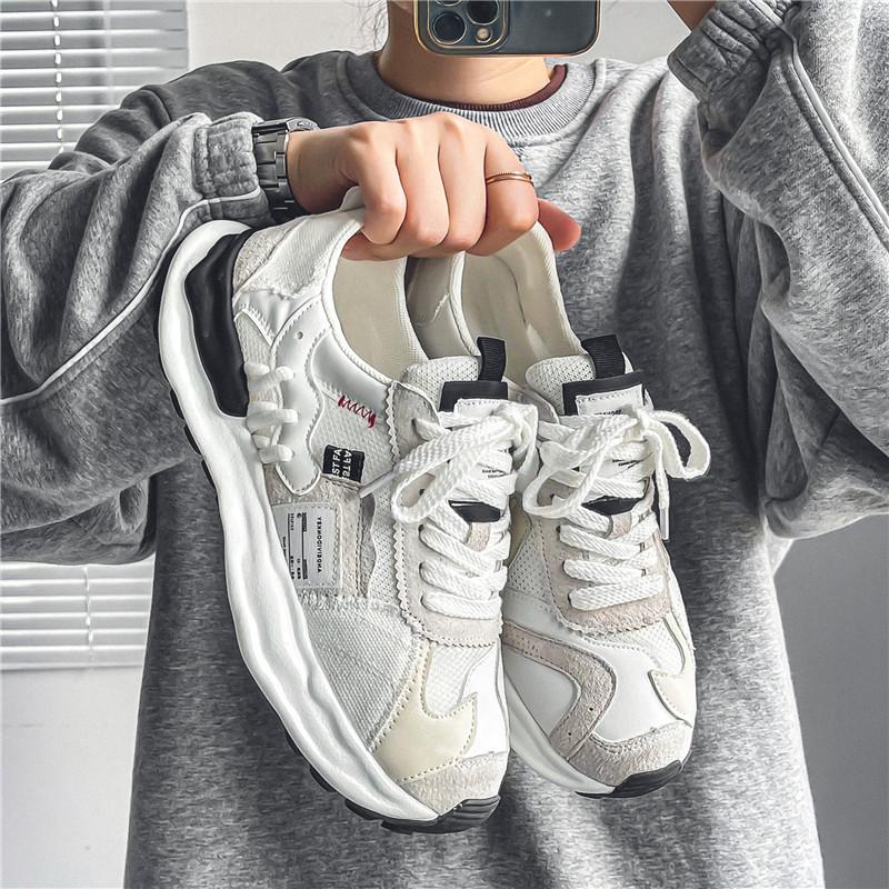 Men's shoes 2025 new summer trend versatile mesh breathable Forrest Gump shoes youth running non-slip sports tide shoes