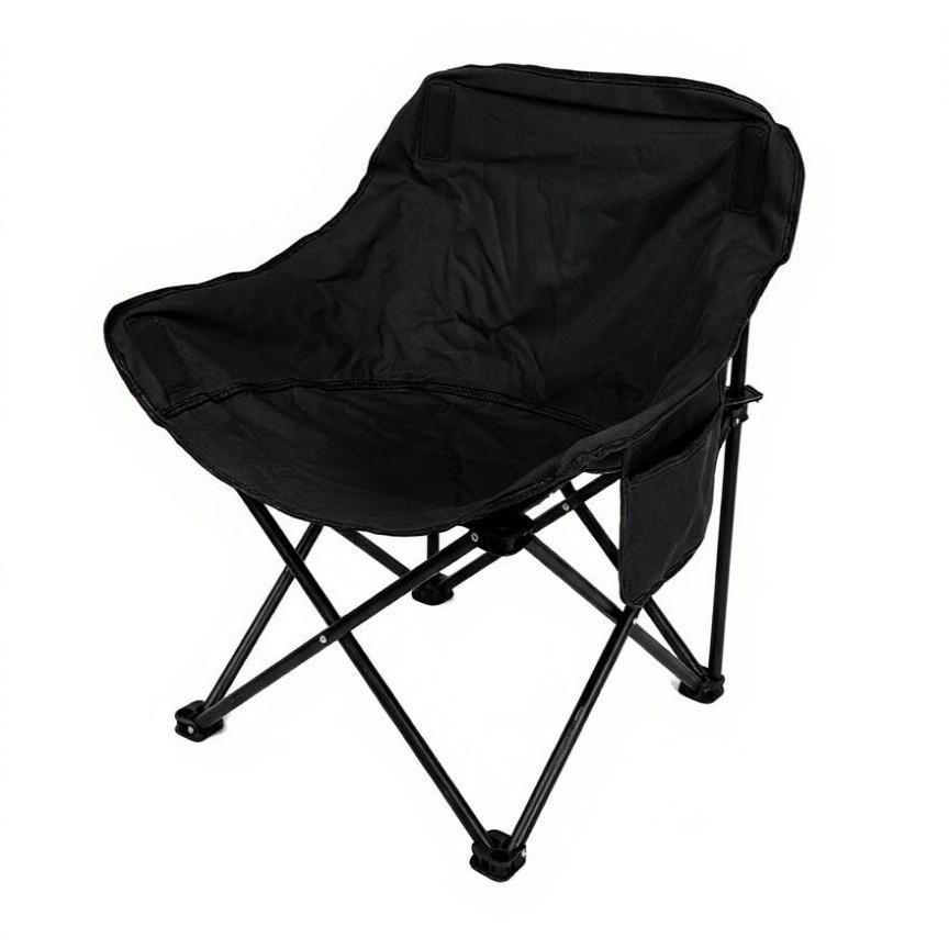 Portable Outdoor Folding Moon Chair for Camping and Picnics