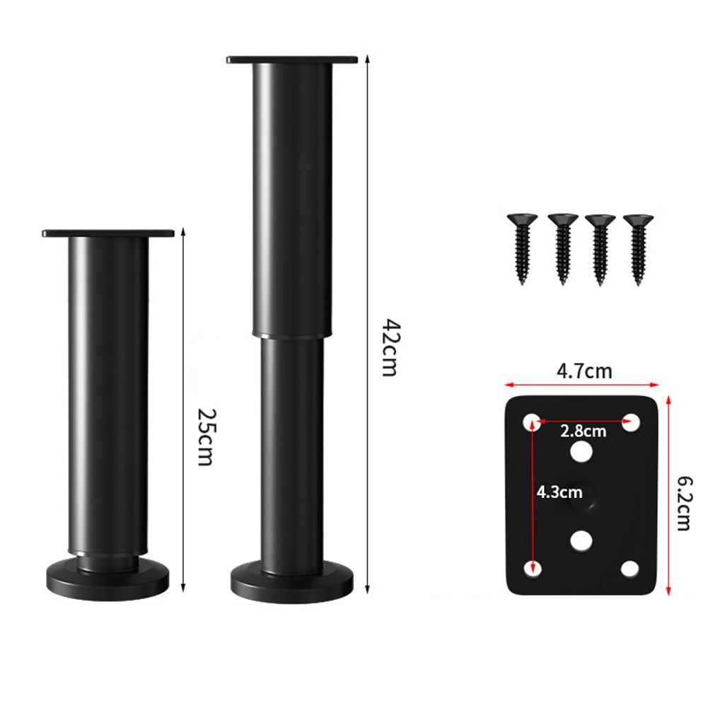 Противоскользящая защита Регулируемые мебельные ножки Металлическая ножка-опора для кровати