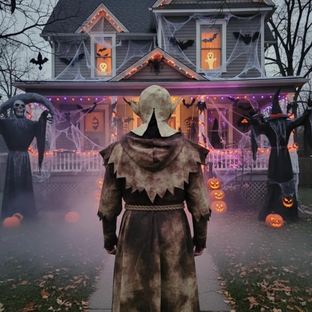 Maska Halloween Wampir