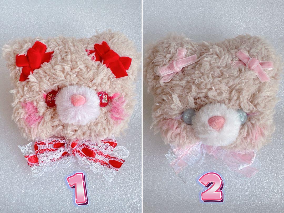 

[USED] Lily Sanrio Artist Teddy Bear Handmade Plush Brooch Single Item