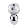 Colorful Anal Plug Led Glowing Butt Plug Vagina Massage Luminous Anal Tail Stainless Steel Butt Dilator Anus Sex Toys For Women