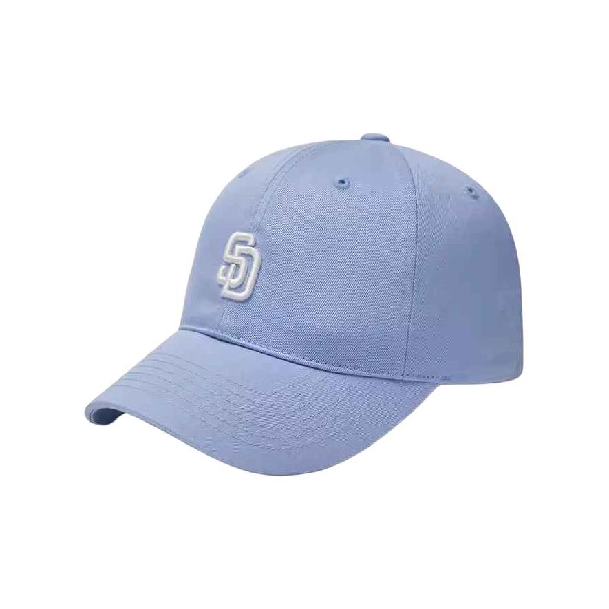 Хлопковые Бейсболки MLB Унисекс Голубые Модные 3acp7701n-13sbd F