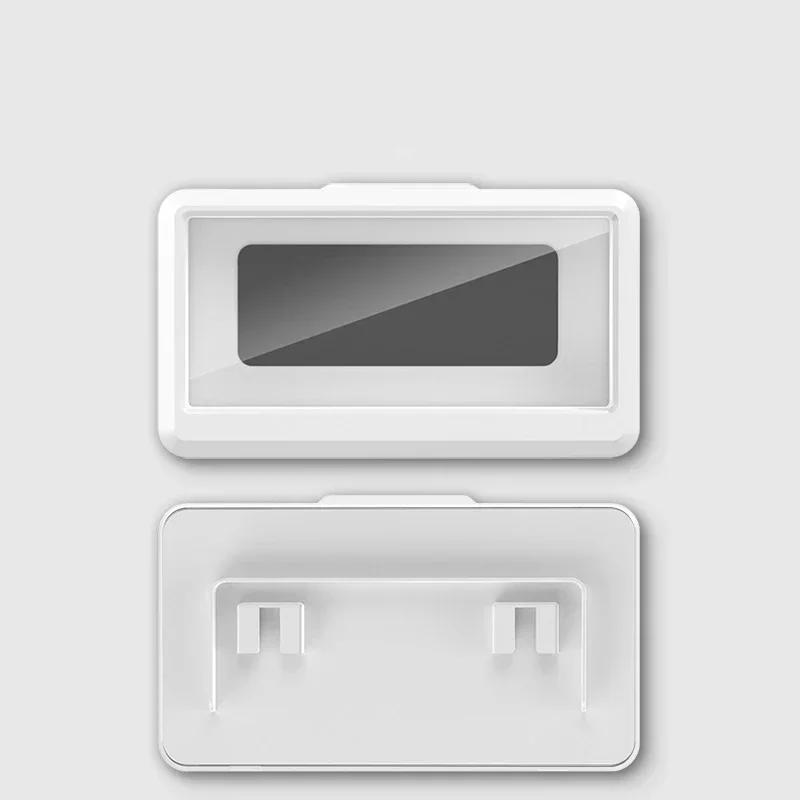 Fast Universellt Vattentätt och Anti-im Mobiltelefonfodral för Badrum Dusch Telefonhållare Vattentätt Kan Röras Duschtelefon