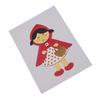 Little Girl Frame Metal Silvery Stencil Embossing Cutting Dies For Diy Scrapbooking Paper Album Cards Making