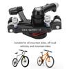 Bicycle Square Front and Rear Disc Brake Calipers Aluminum Alloy Mechanical Bicycle Brake Calipers Brake Components