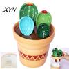 Coffee And Tea Measuring Spoons 4Pcs Flower Set, Ceramic Nesting Cups with Stand, Pot Spoon Set Cute Kitchen Baking Tool for Tea, Gift Bakers Utensil
