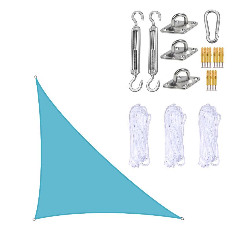 304 Stainless Steel Triangle Shade Sail Turnbuckle & Spring Hook Set