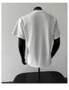 2026 Summer Men's Trendy Japanese Retro Patchwork Heavyweight Loose Casual T-Shirt