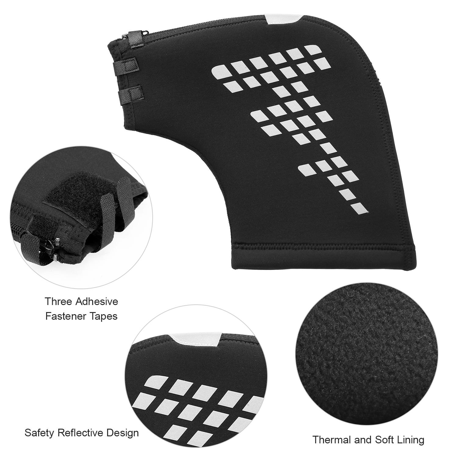 

Mountain Bike Handlebar Mittens Motorcycle Windproof Thermal Covers Reflective Bike Handle Warmer