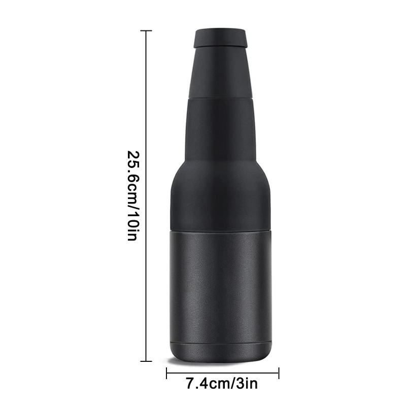 Can Cooler Double Wall Beer Bottle Cooler Double Insulated Can Holder Stainless Steel Material for Kitchen Drink Tumbler