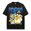 Uncle Drew Kyrie Irving Vintage Collage T-Shirt Crew Neck Quick Dry Breathable Harajuku Basketball Training Outdoor Tee
