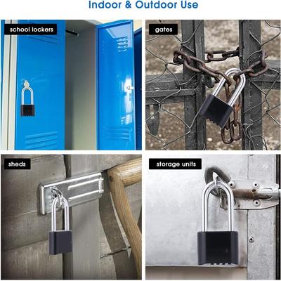 Portable Zinc Alloy Heavy Duty Padlock With Password Waterproof Combination Lock 4-Digit Combo Locks Dorm