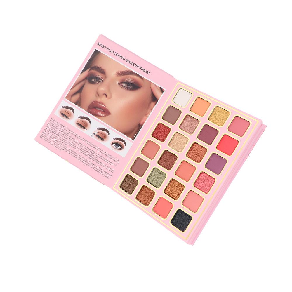 Five-layer Eyeshadow Disc, One Plate, Multi-purpose High-gloss Grooming, Stage Makeup, Multi-color Bronzing 78 Colors